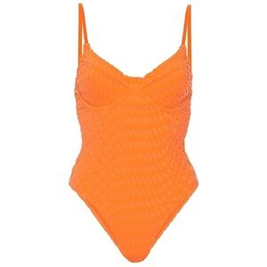 Good American Jacquard Show Off One Piece Swimsuit